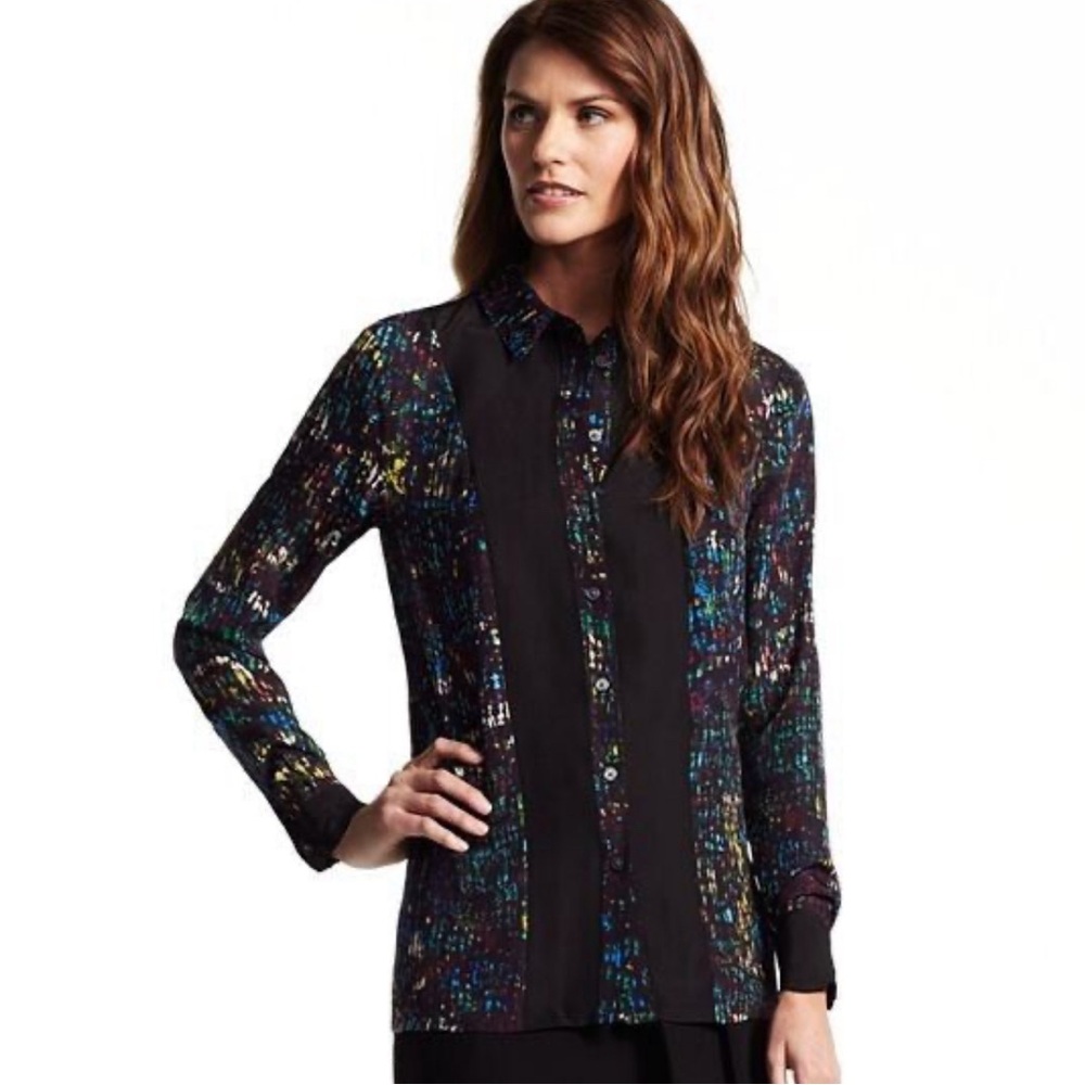 NWT Derek Lam Silk top